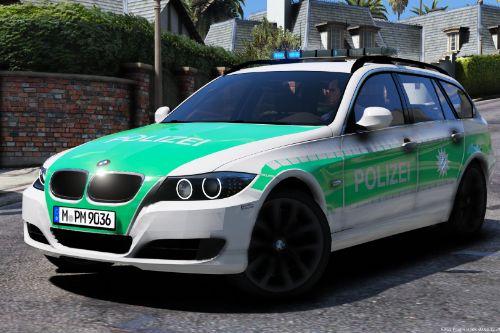 BMW E91 Polizei Bayern